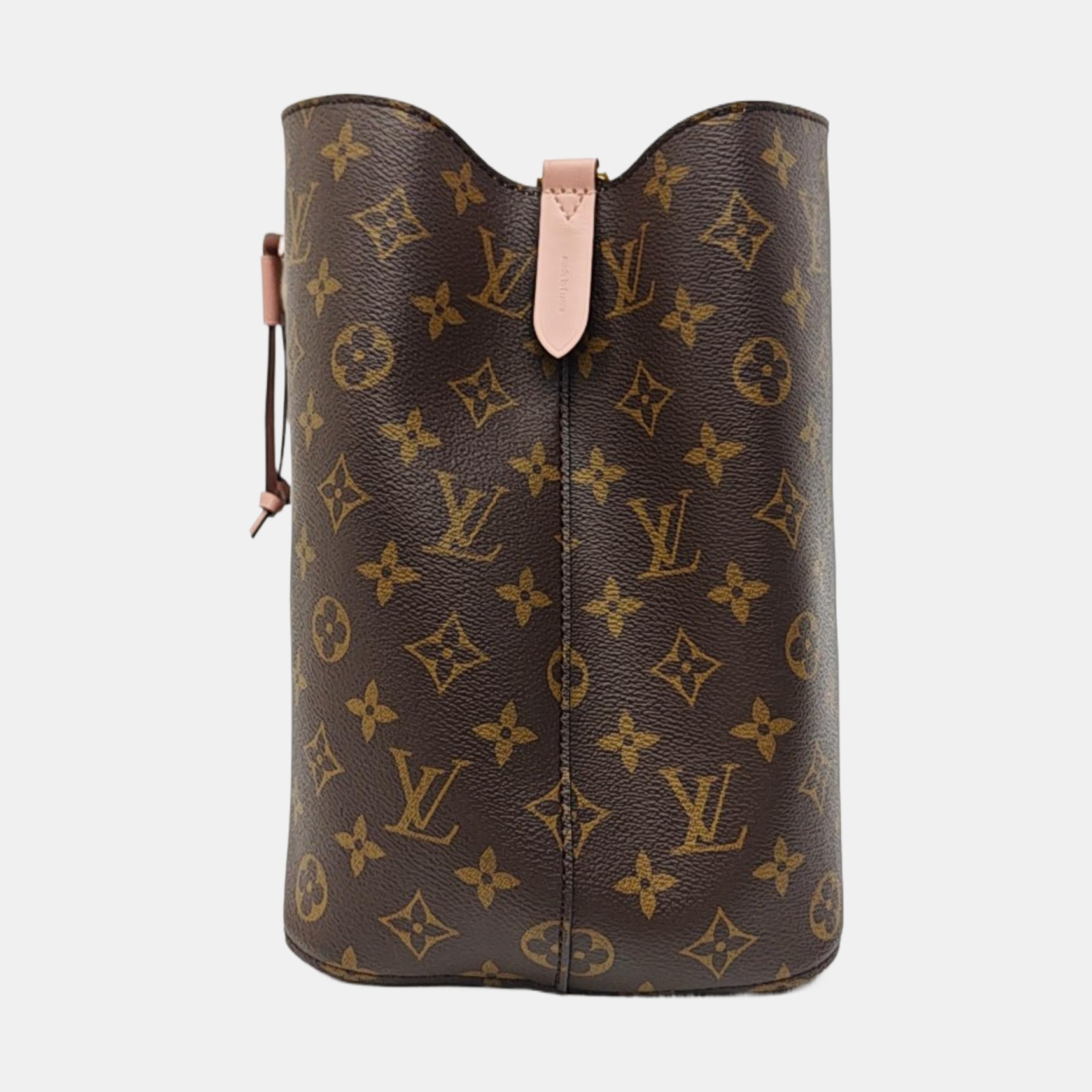 NÉONOÉ MM Monogram Coated Canvas Brown