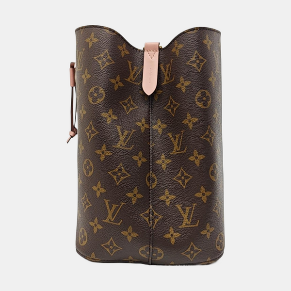 NÉONOÉ MM Monogram Coated Canvas Brown
