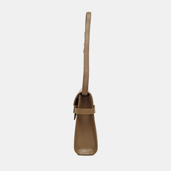 MANHATTAN Small Calfskin Beige