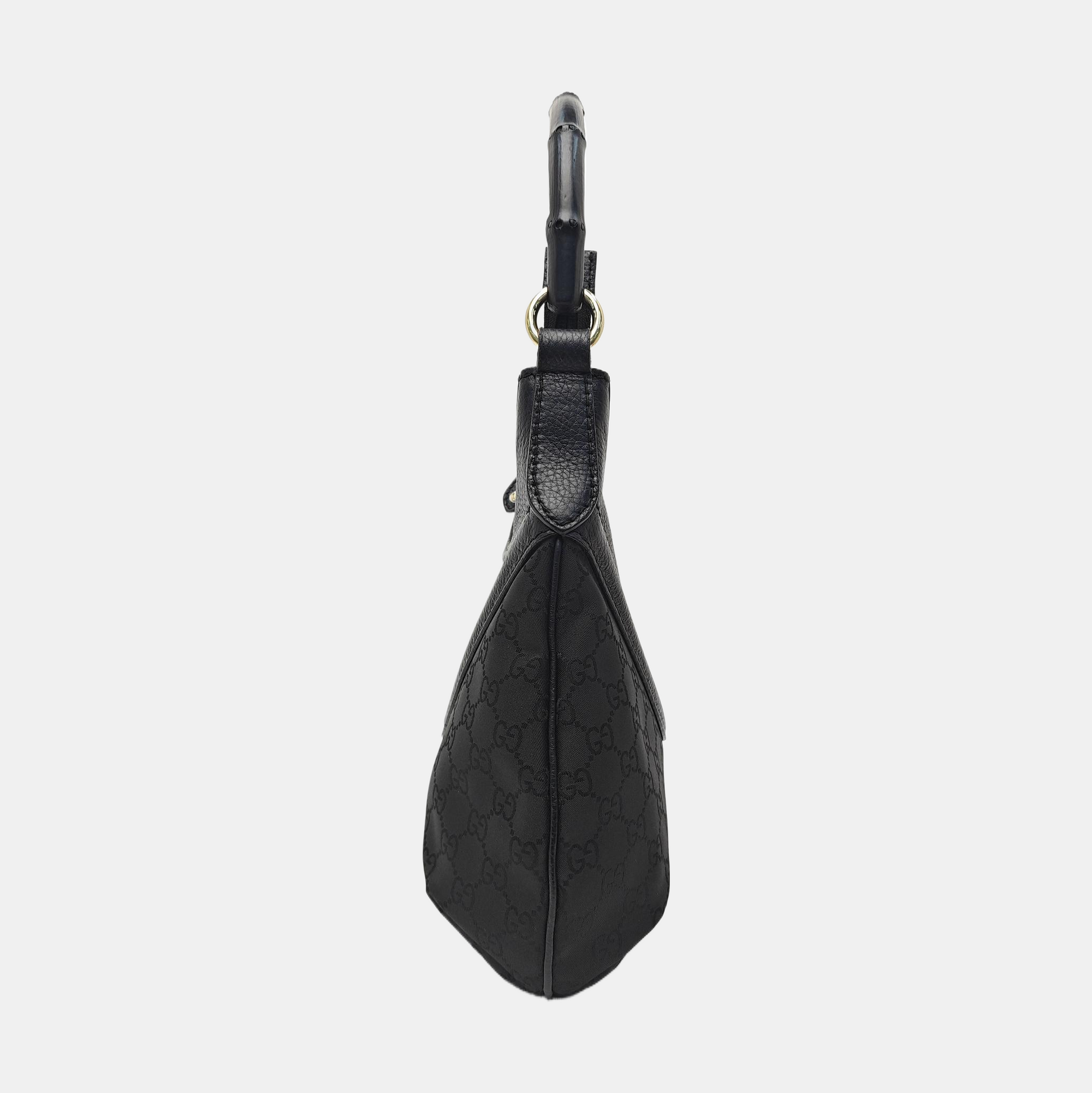 Monogram Canvas Top Handle Bag Black
