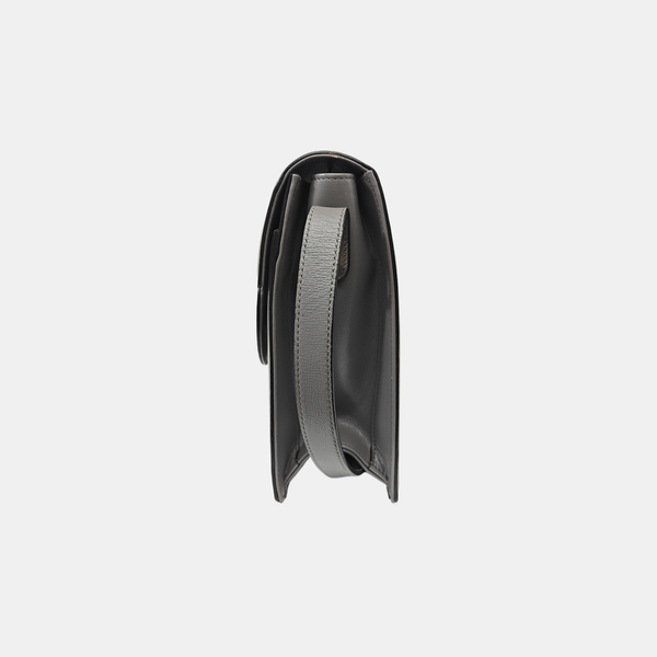 GG Ring Medium Calfskin Gray