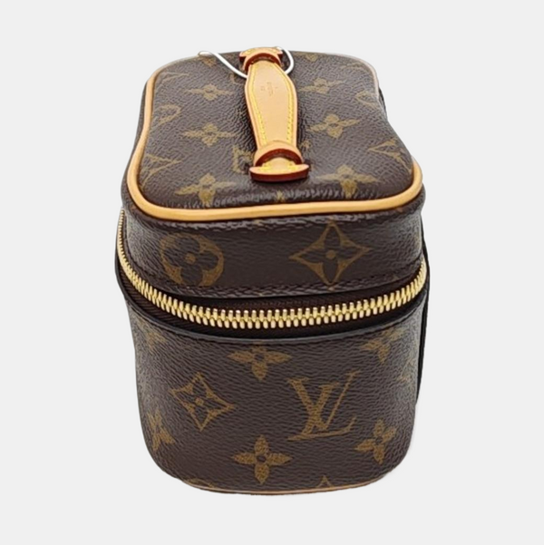 NICE Super Mini Monogram Coated Canvas Brown