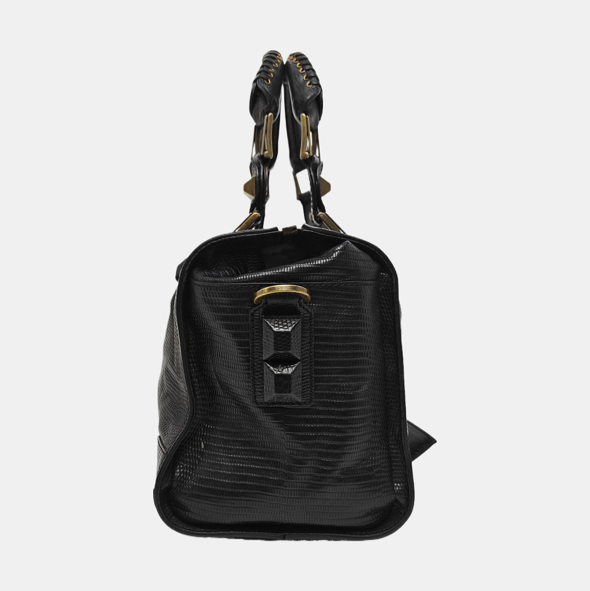 Calfskin Shoulder Bag Black