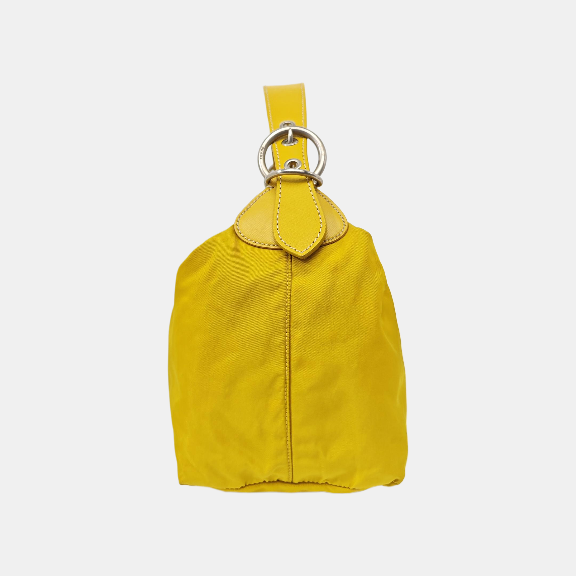 Nylon Shoulder Bag Yellow