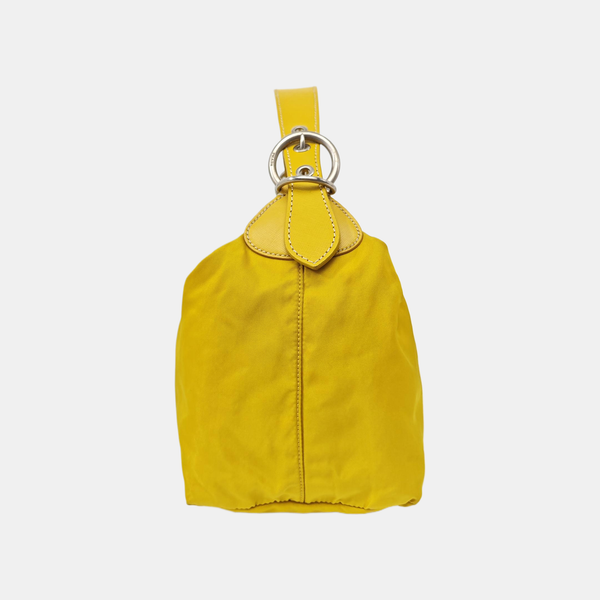 Nylon Shoulder Bag Yellow