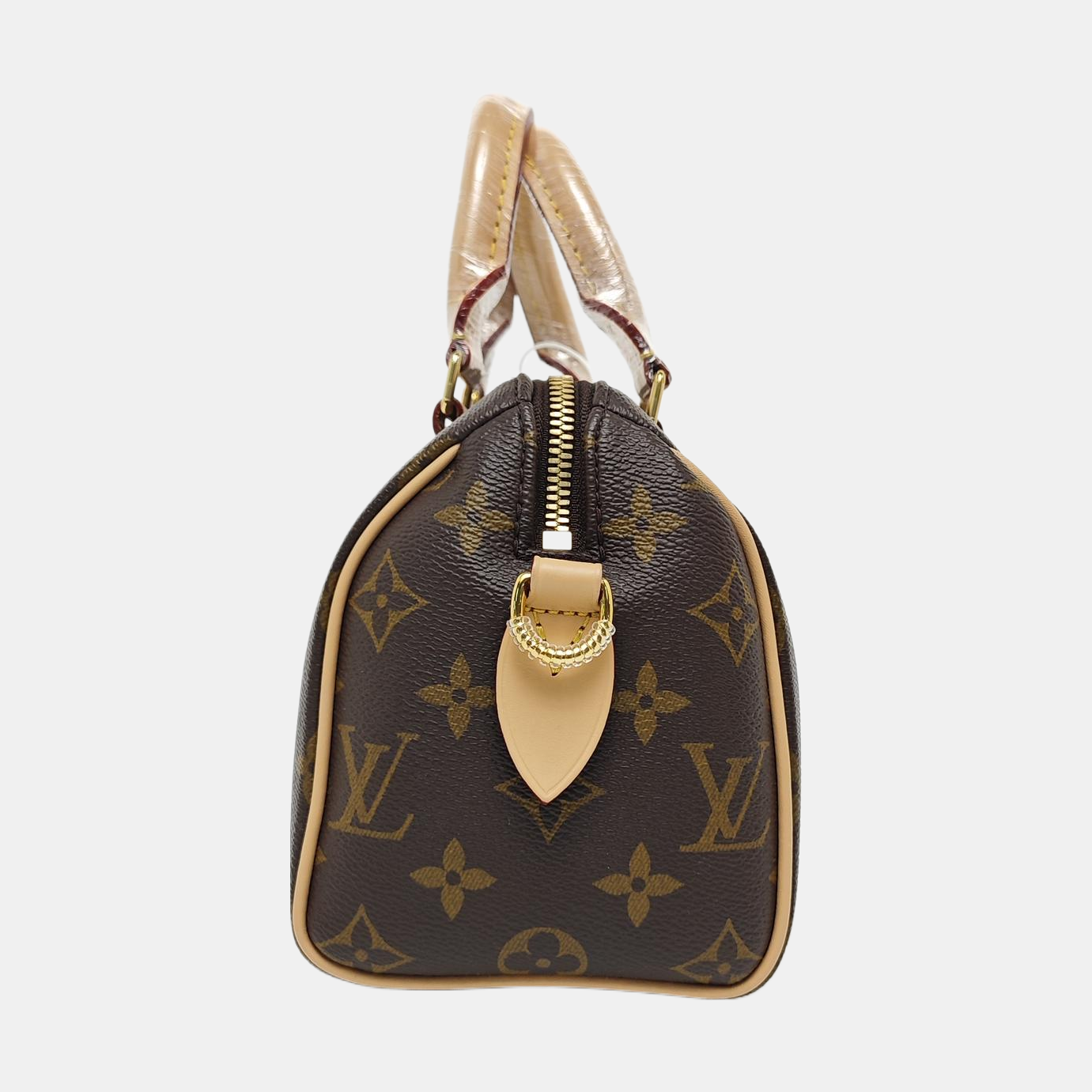 SPEEDY 20 Monogram Coated Canvas Brown