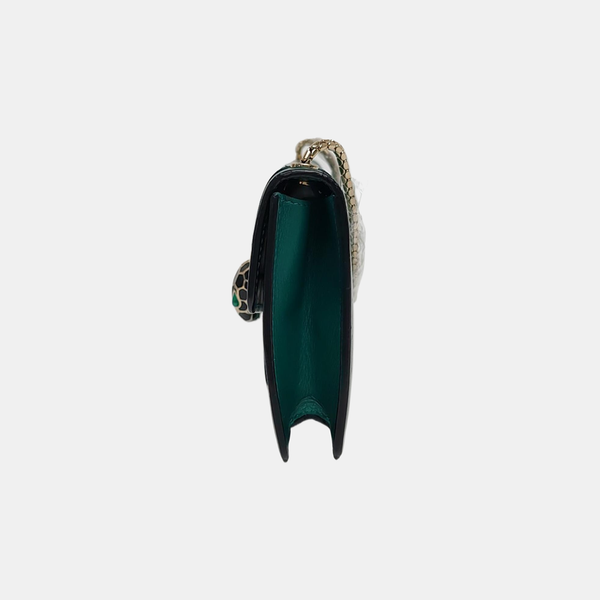 SERPENTI FOREVER Calfskin Green