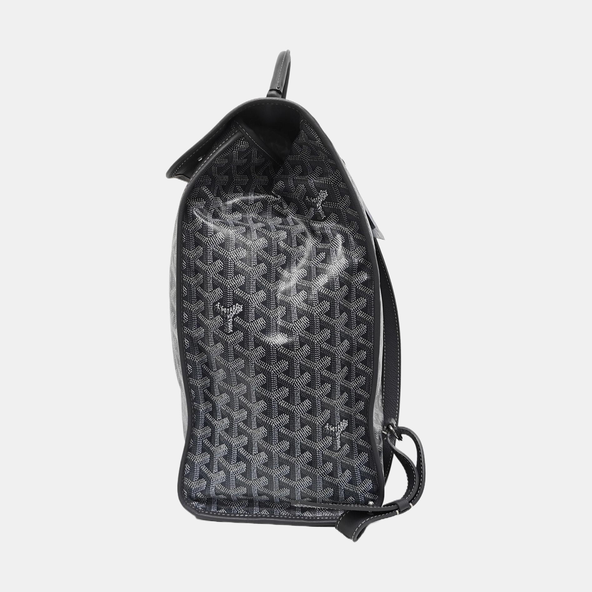 Saint Léger Coated Canvas Gray