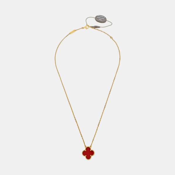 Vintage Alhambra 18k Gold Necklace