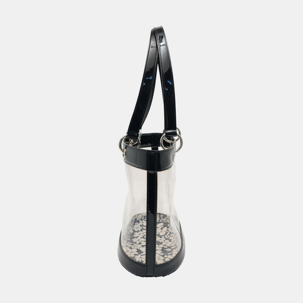 Plastic Top Handle Bag Clear