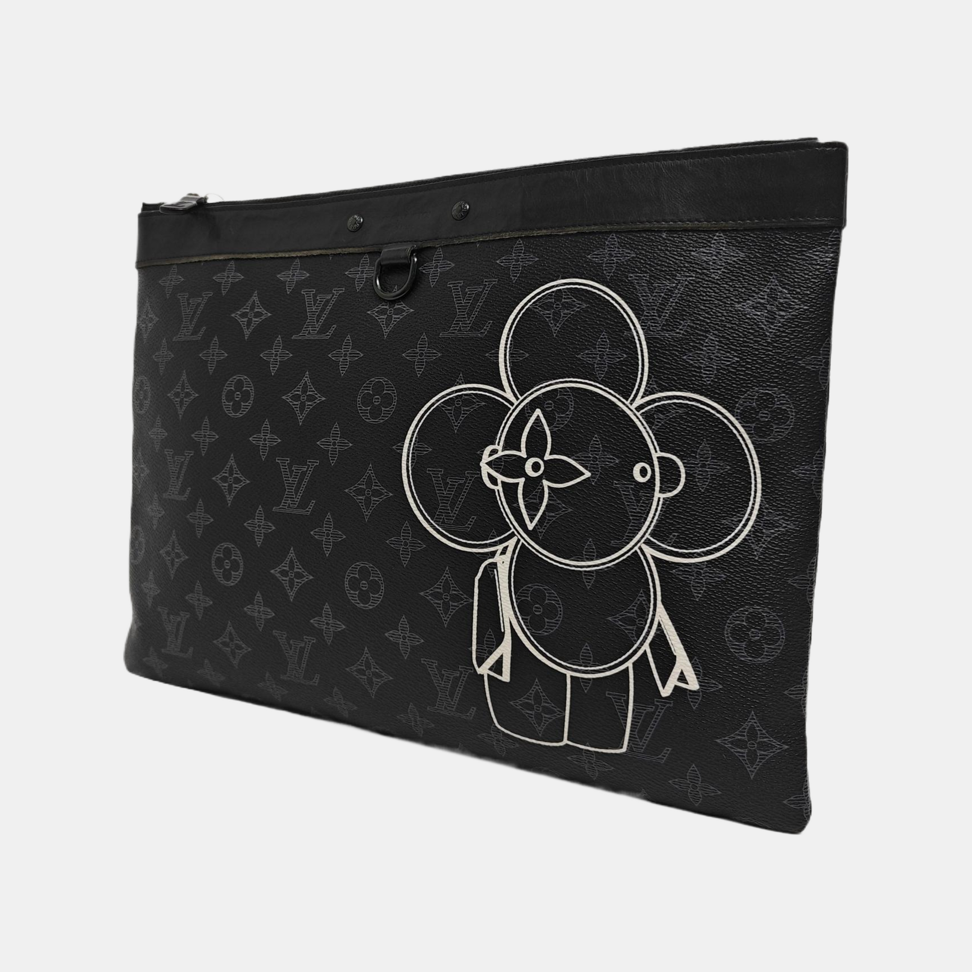 APOLLO GM Monogram Coated Canvas Black