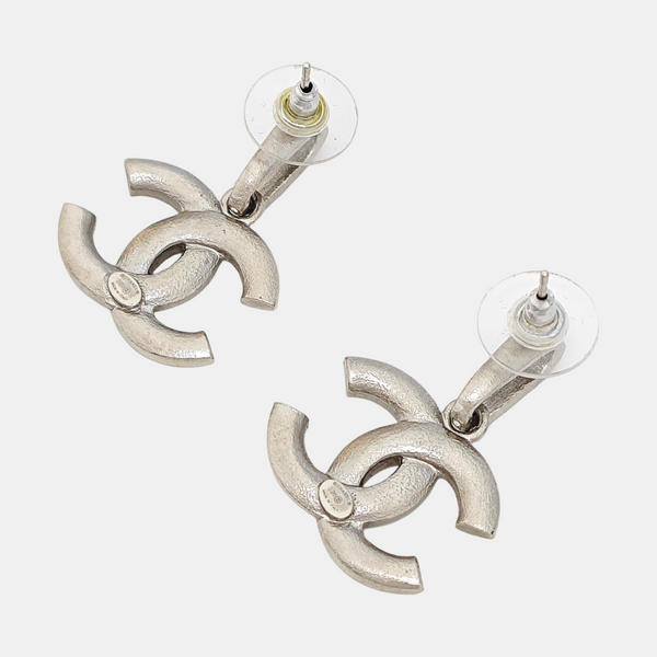 Metal Silver Earrings