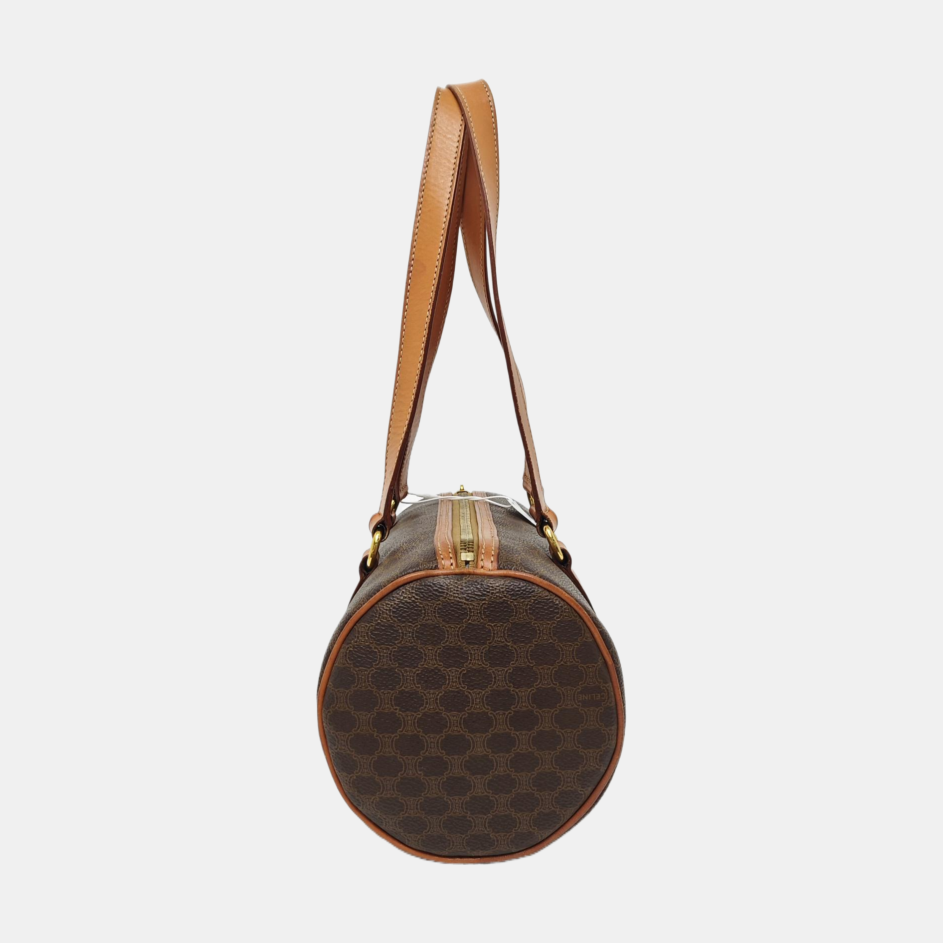 MACADAM BOSTON Coated Canvas Brown