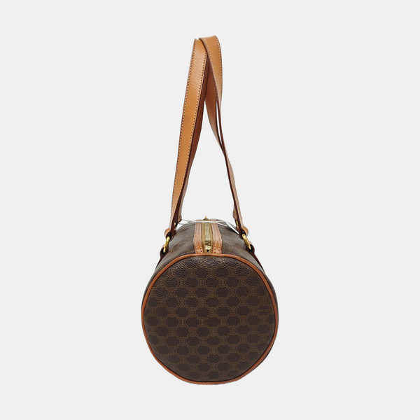 MACADAM BOSTON Coated Canvas Brown