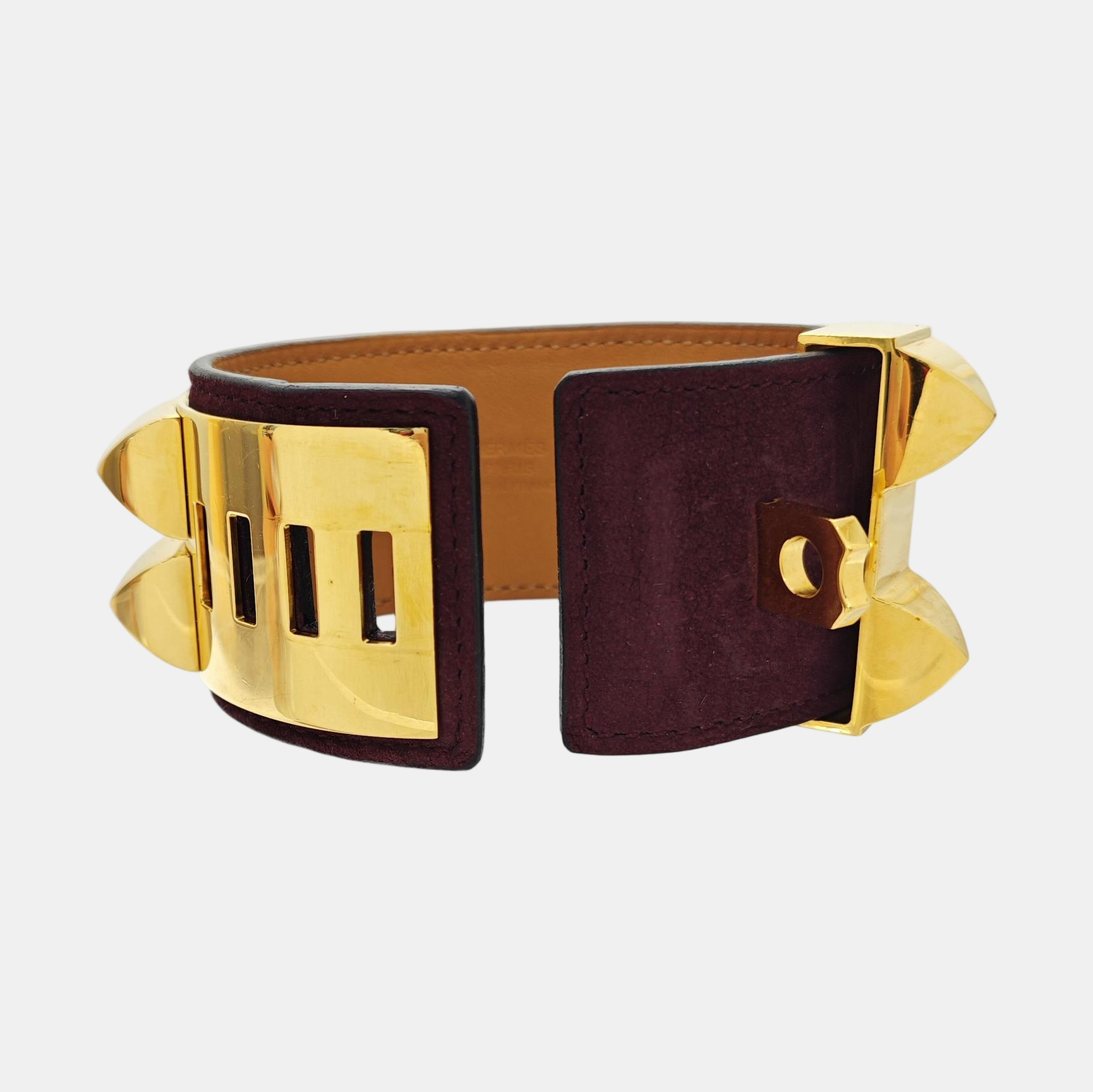 Collier De Chien Metal Red Bangle