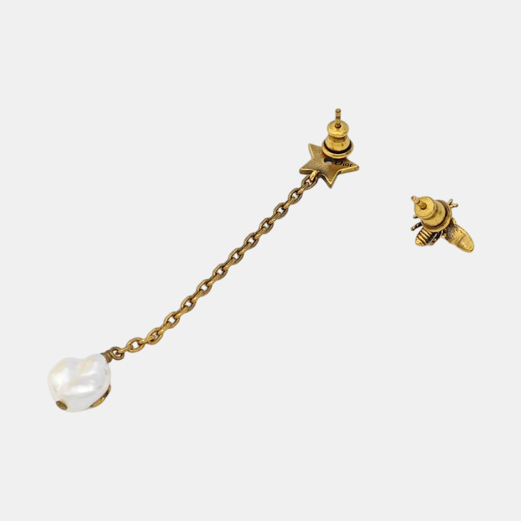 Metal Gold Earrings