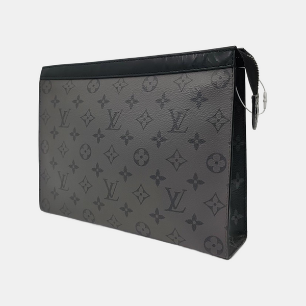 Pochette Voyag MM Monogram Coated Canvas Gray