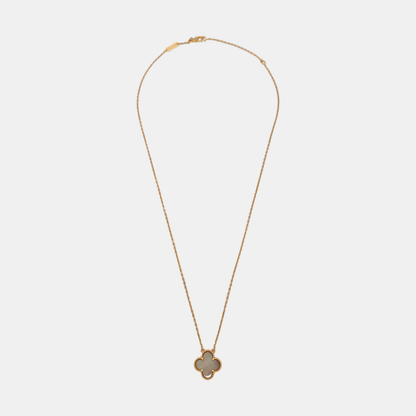 Vintage Alhambra 18k Rose Gold Necklace