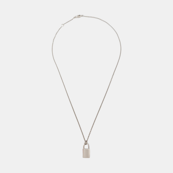 Kelly Cadenas 18k White Gold Silver Necklace
