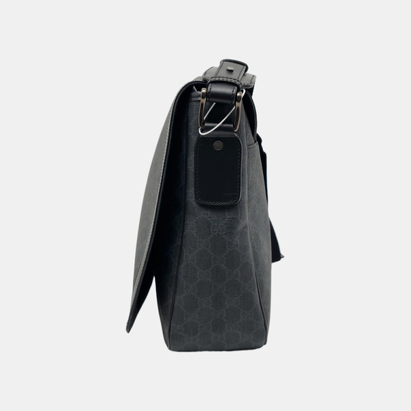 Monogram Coated Canvas Black