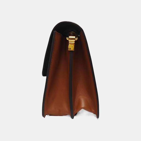 DAUPHINE MM Monogram Coated Canvas Brown