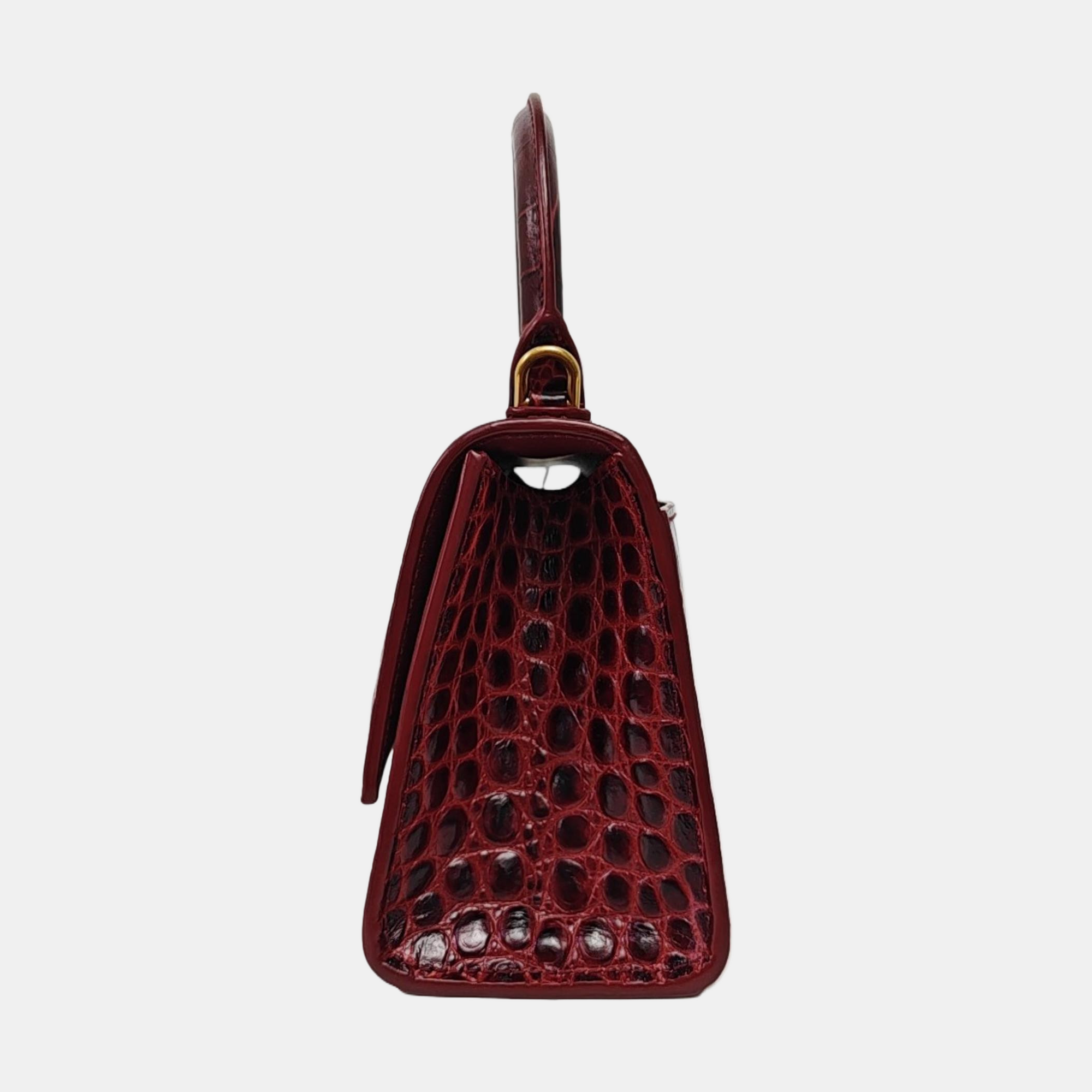 Hourglass XS Calfskin Red