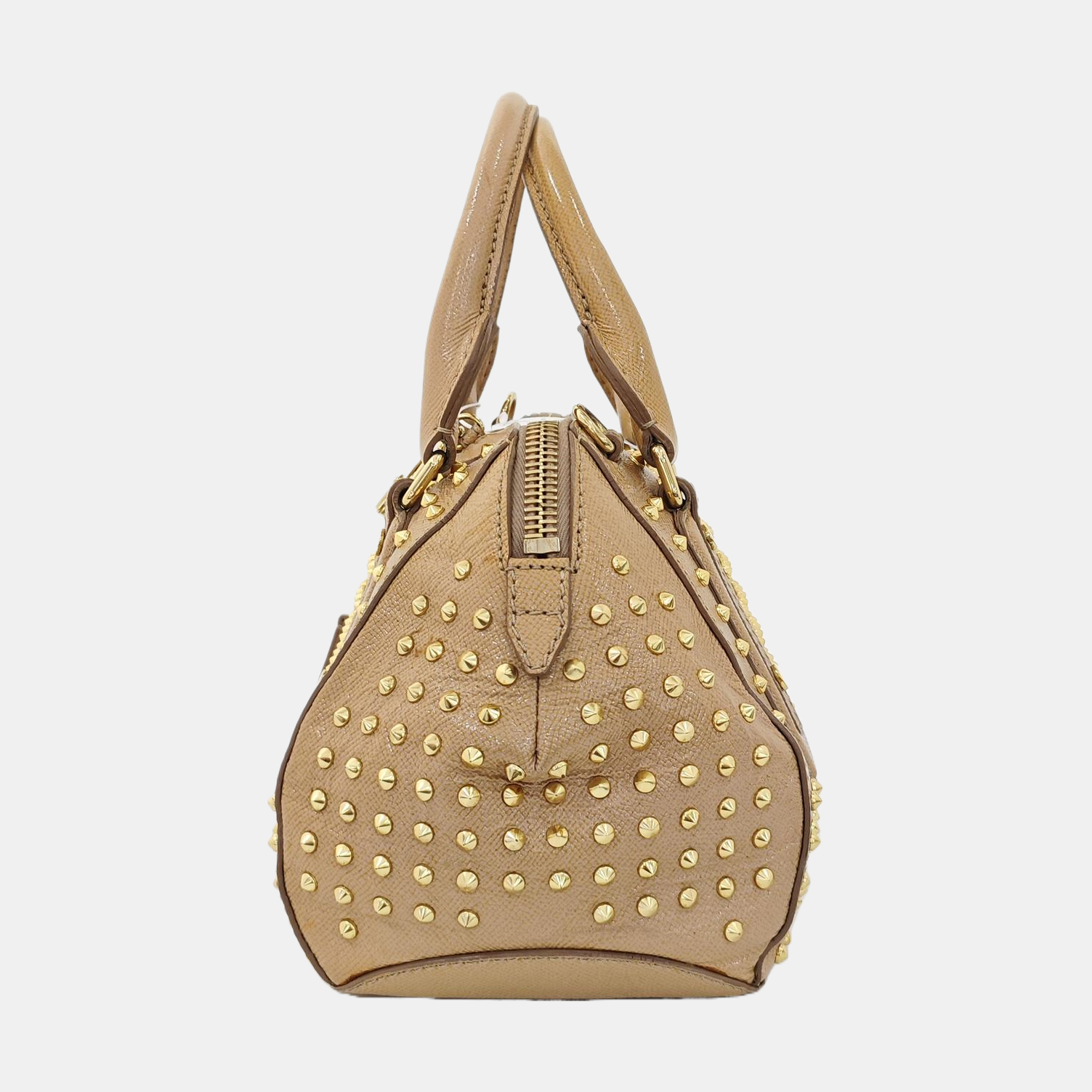 Calfskin Shoulder Bag Brown