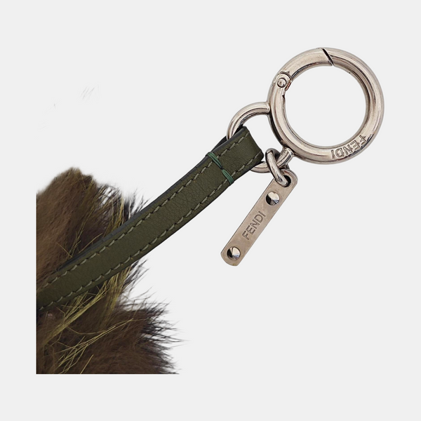 Fabric Bag Charm Green