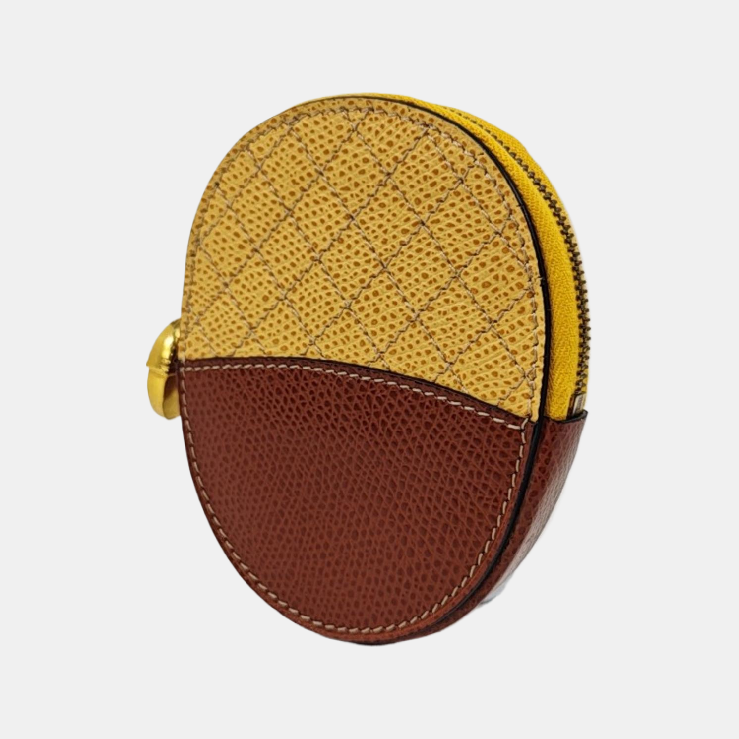 Calfskin Wallet Yellow