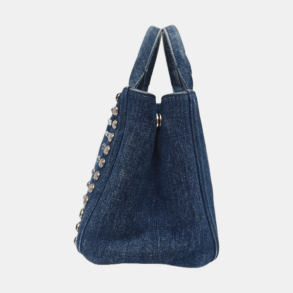 Denim Tote Bag Blue
