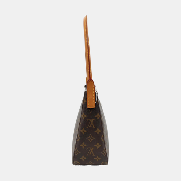 LOOPING MM Monogram Coated Canvas Brown