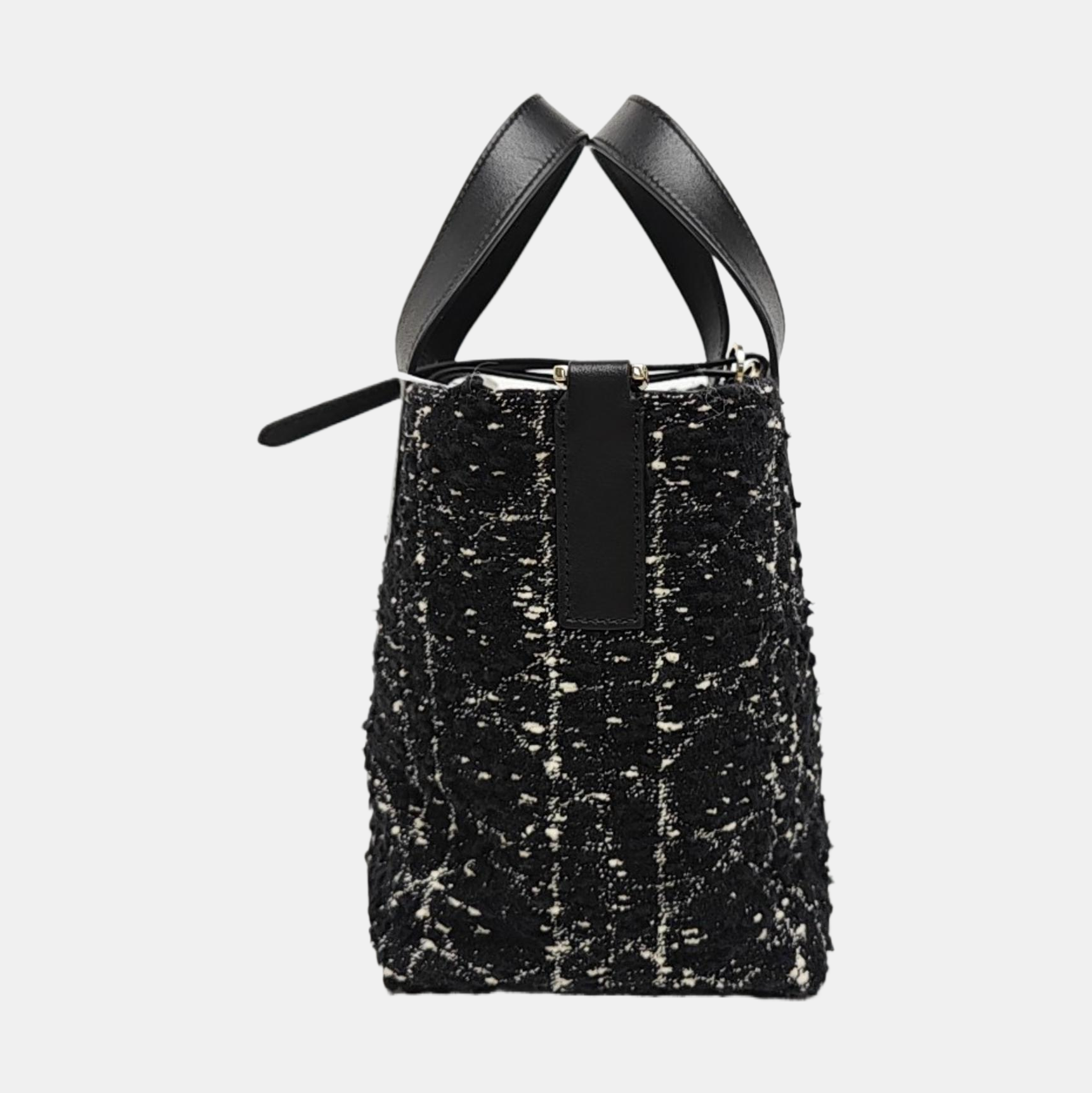 Toujours Small Cannage Wool Black