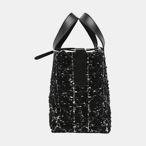 Toujours Small Cannage Wool Black