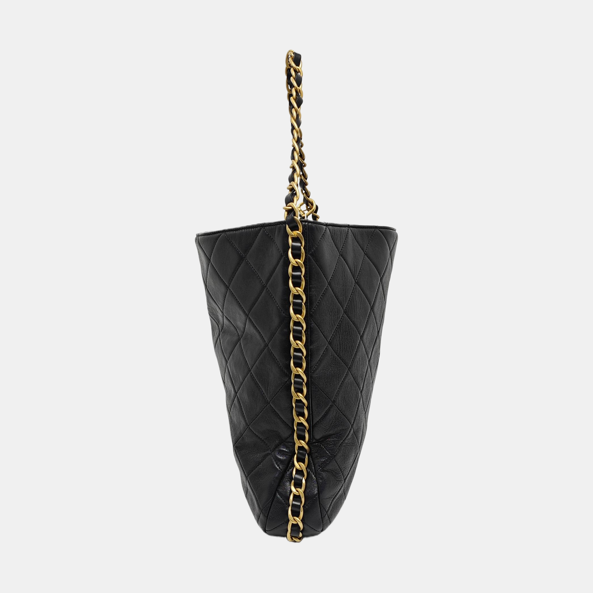 Quilted Lambskin Black