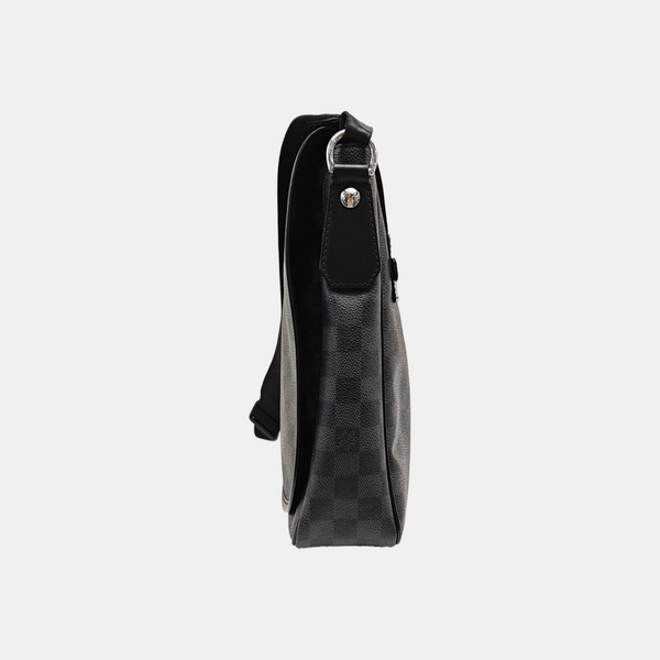 DANIEL Damier Graphite Coated Canvas Gray