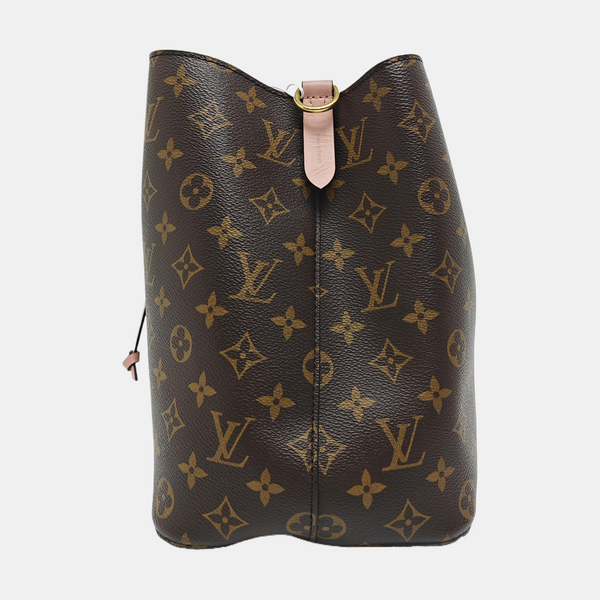 NÉONOÉ MM Monogram Coated Canvas Brown