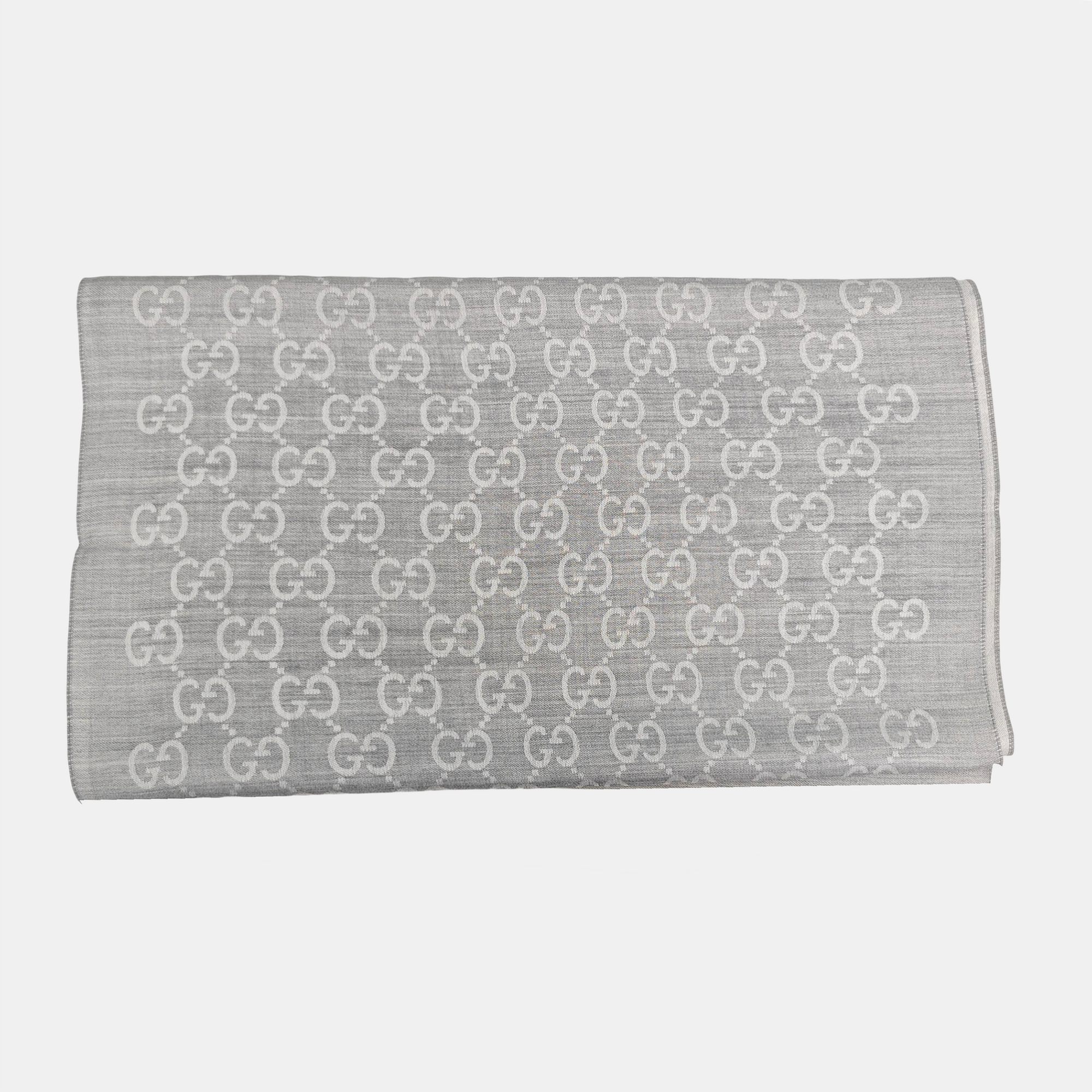 Wool Scarf Gray