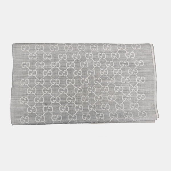 Wool Scarf Gray