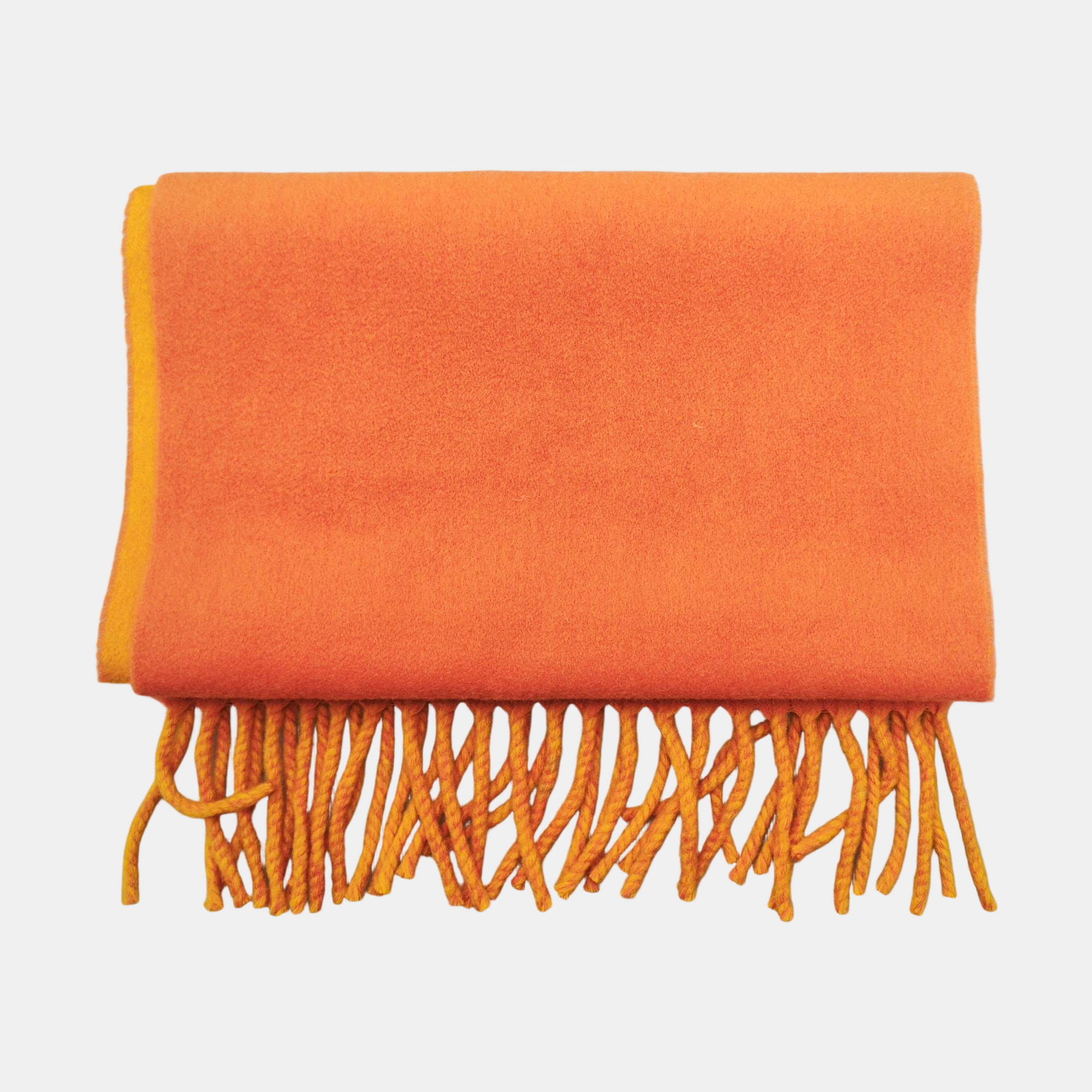Cashmere Scarf Orange