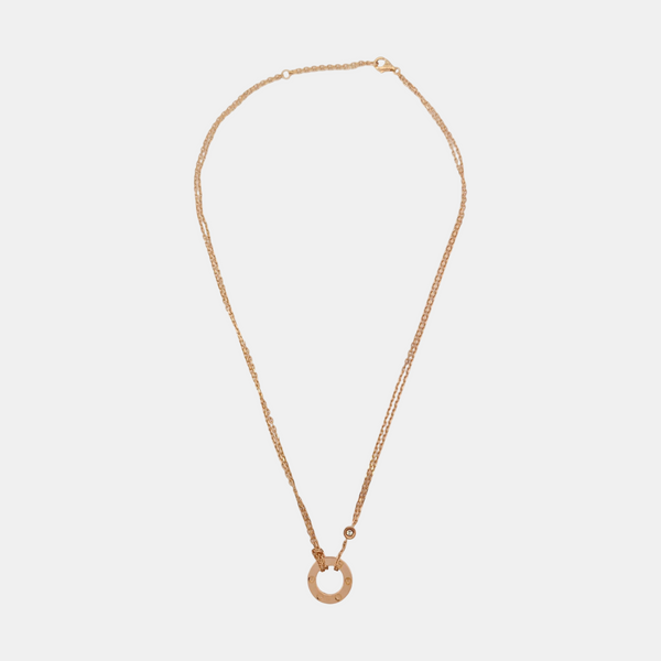 LOVE 18k Rose Gold Necklace