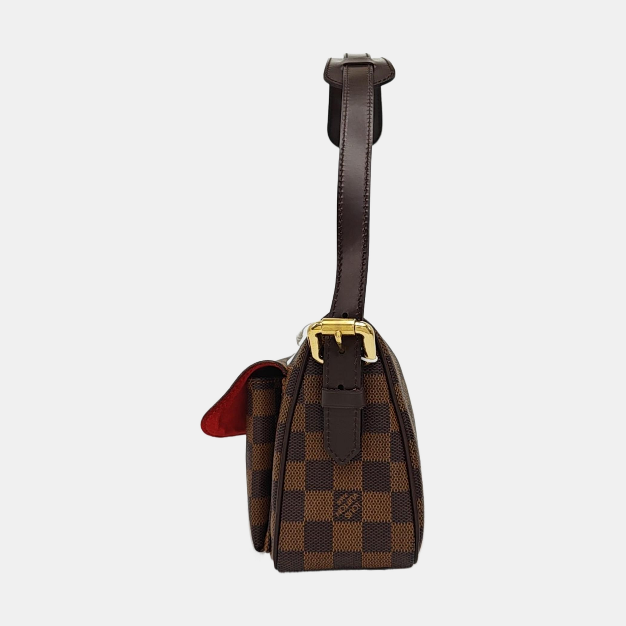 RAVELLO GM Damier Ebene Coated Canvas Brown