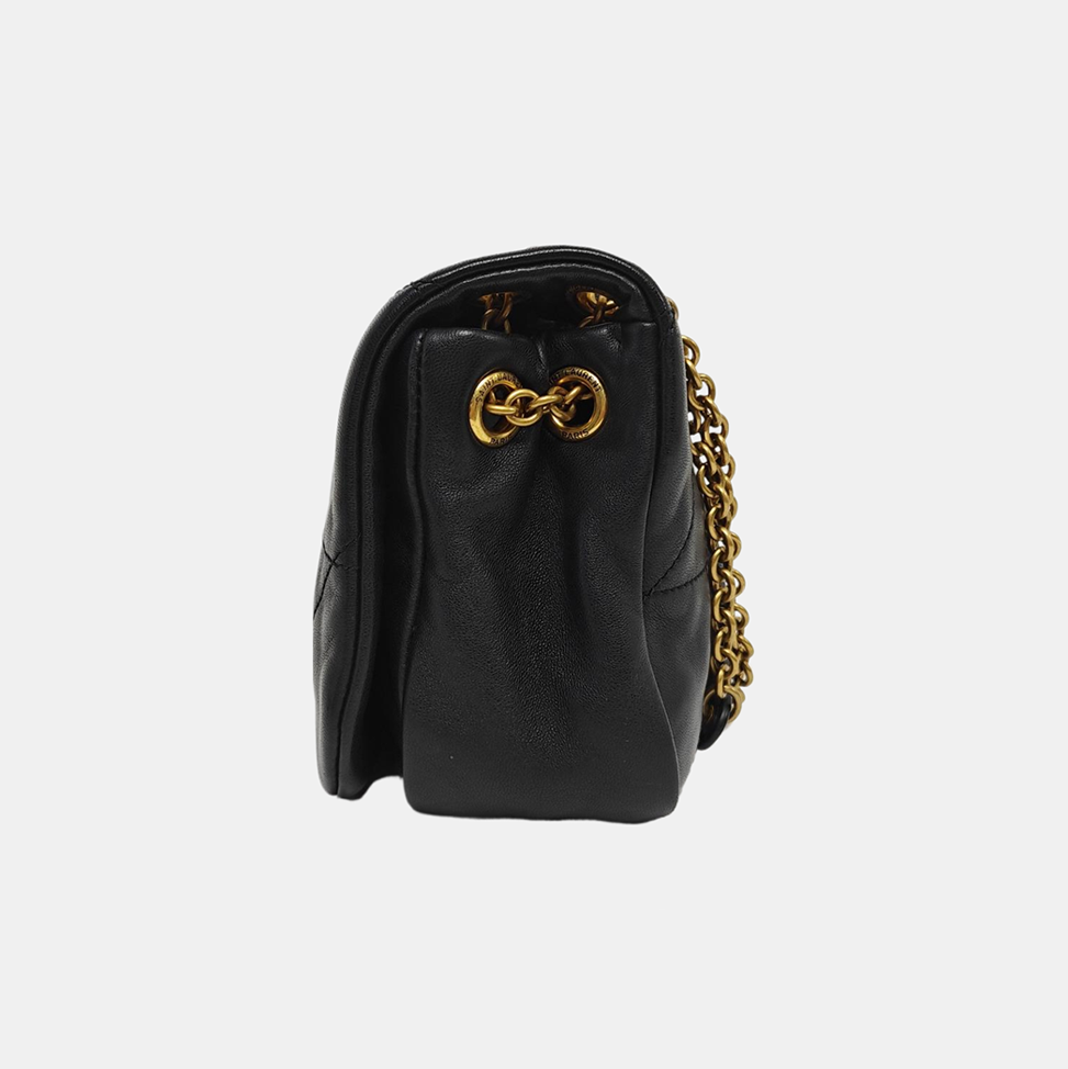 JAMIE 4.3 Mini Quilted Lambskin Black