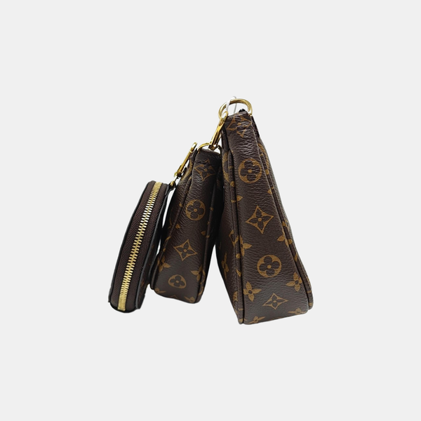 MULTI Monogram Coated Canvas Brown