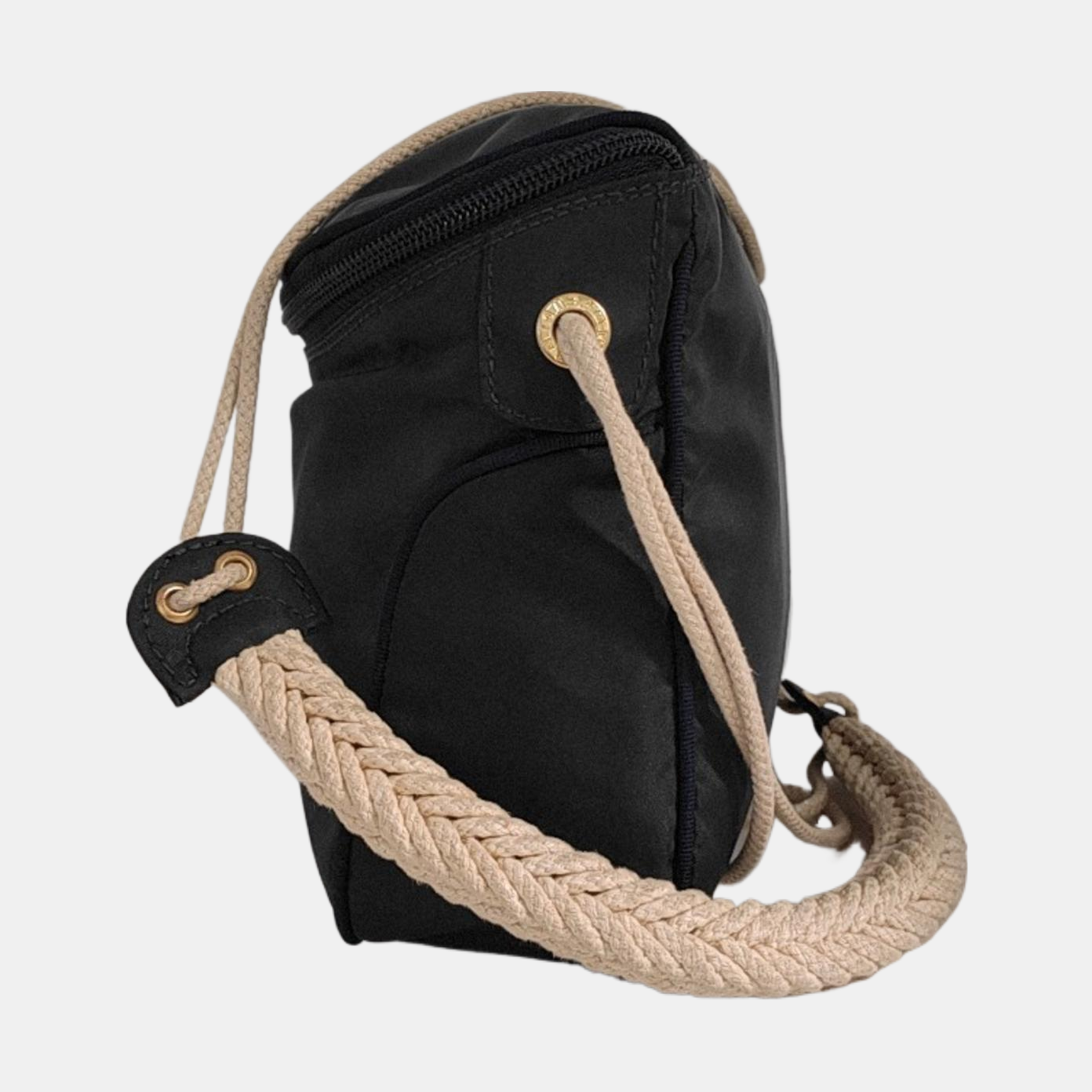 Nylon Crossbody Bag Blue