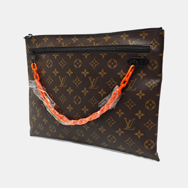 A4 Monogram Coated Canvas Brown