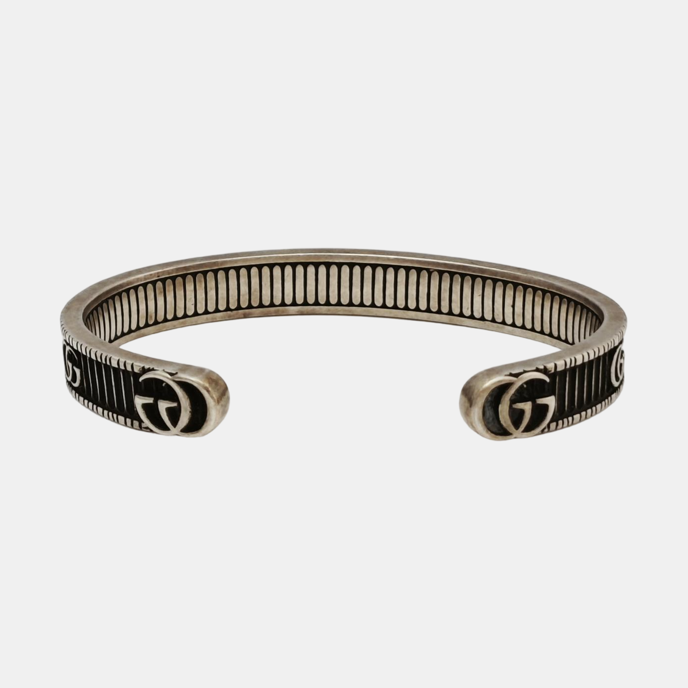 GG Running 925 Sterling Silver Bangle
