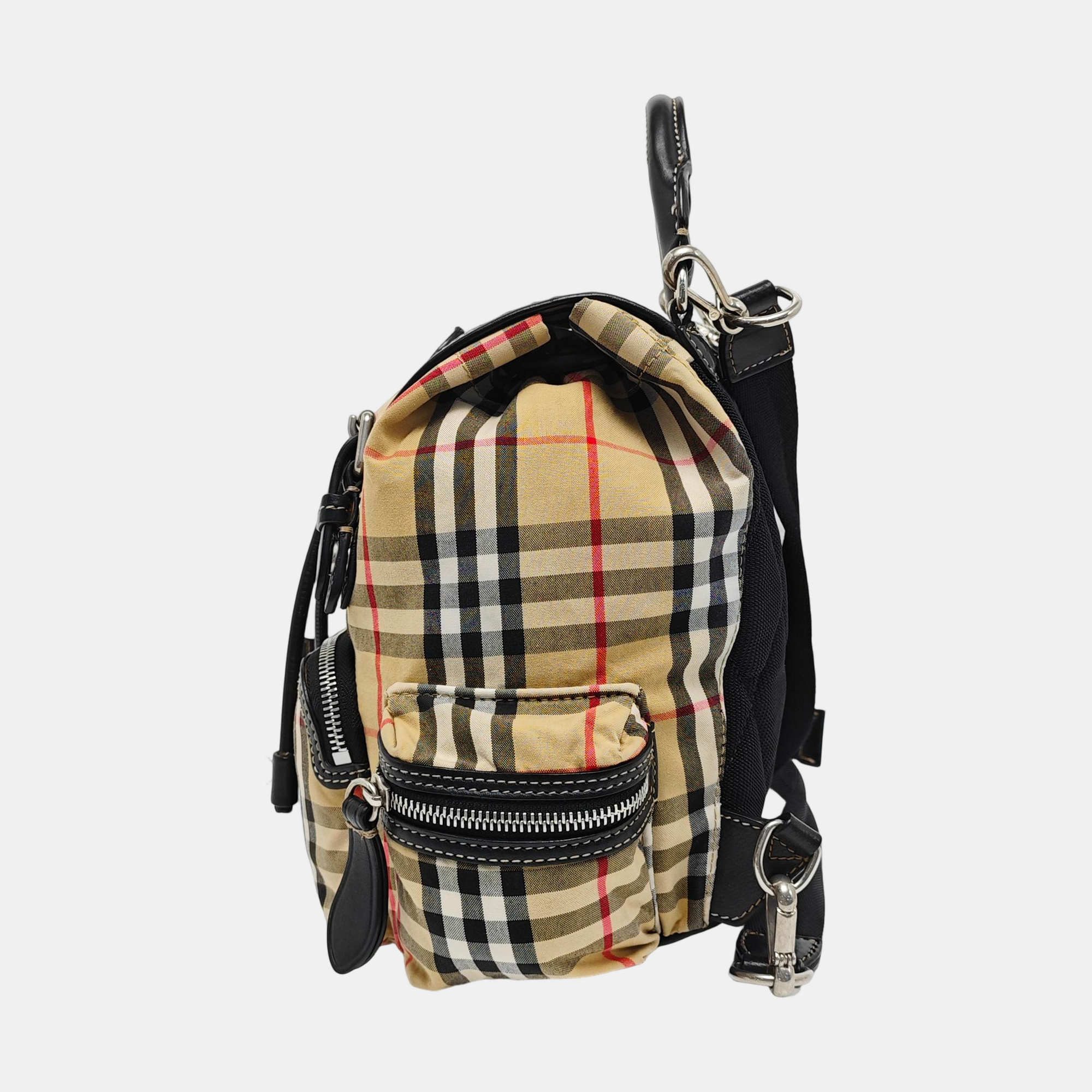 The Rucksack Canvas Beige