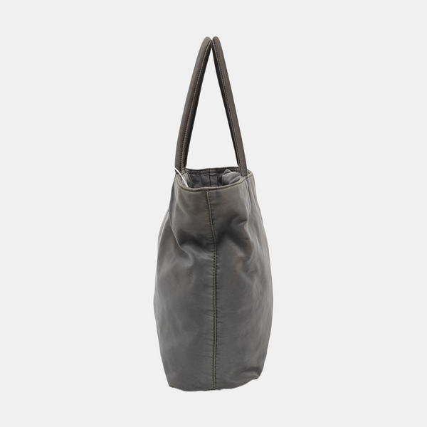 Nylon Tote Bag Gray