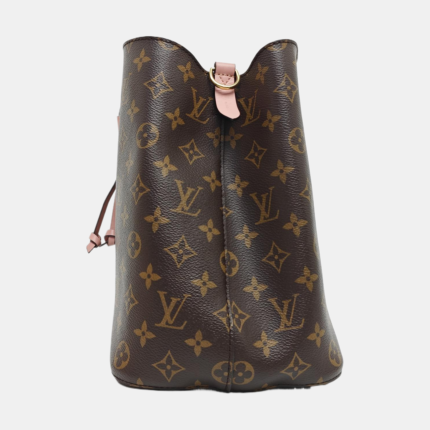 NÉONOÉ MM Monogram Coated Canvas Brown