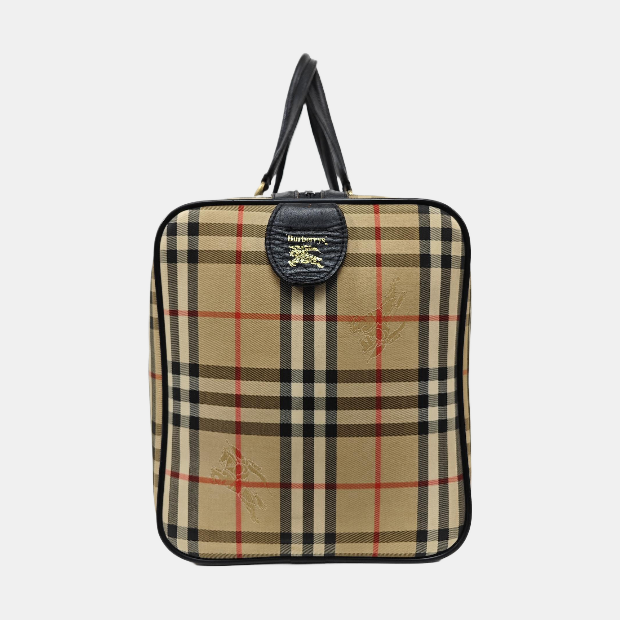 Canvas Top Handle Bag Beige